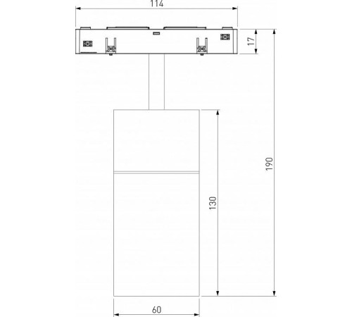 Светильник на штанге Elektrostandard Slim Magnetic a066516