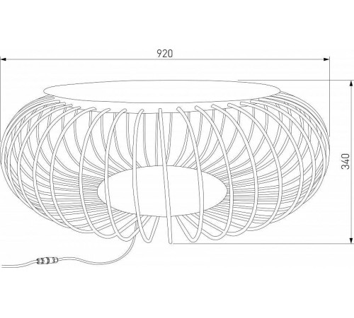 Наземный низкий светильник Elektrostandard Firenze a067385