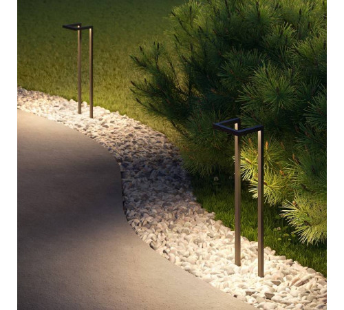 Наземный высокий светильник Elektrostandard Stels a067901