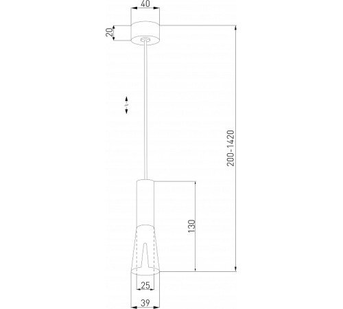 Подвесной светильник Elektrostandard Pino a067971