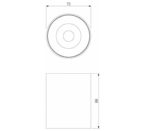 Накладной светильник Elektrostandard Primo a069415