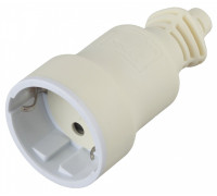 Розетка с заземлением Эра  R4(W)