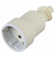 Розетка с заземлением Эра  R4(W)