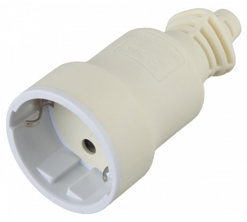 Розетка с заземлением Эра R4(W)