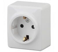 Накладка для розетки с заземлением Эра Эра Эксперт 11-2203-01