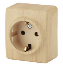 Накладка для розетки с заземлением Эра Эра Эксперт 11-2203-11