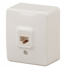 Розетка телефонная RJ-11 Эра Эра Эксперт 11-3202-02