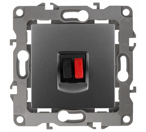 Розетка акустическая без рамки Эра Эра 12 12-3111-12