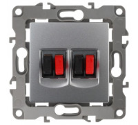 Розетка акустическая без рамки Эра Эра 12 12-3112-03