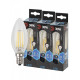 Лампа светодиодная Эра F-LED B35-7W-840-E14