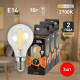 Лампа светодиодная Эра F-LED P45-7W-827-E14