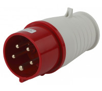 Вилка прямая 3P+PE+N Эра  V-16-3P-PE-N-IP44