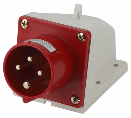 Вилка прямая 3P+PE Эра VS-16-3P-PE-IP44