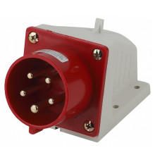 Вилка прямая 3P+PE+N Эра  VS-16-3P-PE-N-IP44