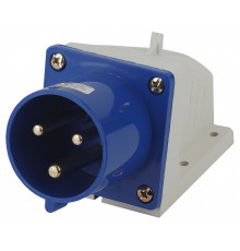 Вилка прямая 2P+PE Эра  VS-32-2P-PE-IP44