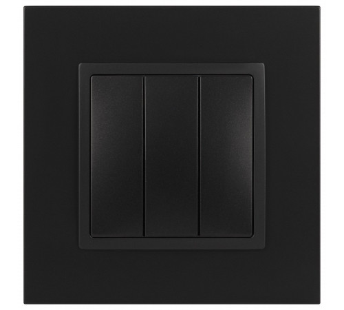 Выключатель трехклавишный без рамки Эра Эра Elegance 14-1107-05