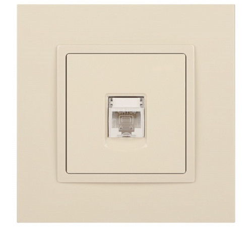 Розетка Ethernet RJ-45 без рамки Эра Эра Elegance 14-3107-02