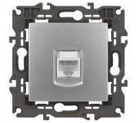 Розетка Ethernet RJ-45 без рамки Эра Эра Elegance 14-3107-03