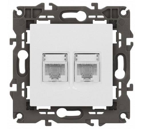 Розетка Ethernet RJ-45 без рамки Эра Эра Elegance 14-3108-01