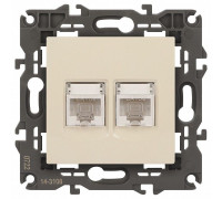 Розетка Ethernet RJ-45 без рамки Эра Эра Elegance 14-3108-02