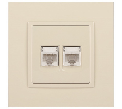 Розетка Ethernet RJ-45 без рамки Эра Эра Elegance 14-3108-02
