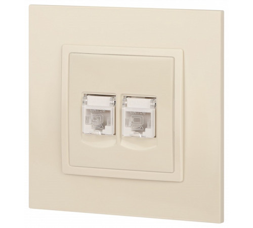 Розетка Ethernet RJ-45 без рамки Эра Эра Elegance 14-3108-02
