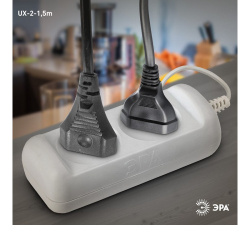 Удлинитель Эра UX-2-1,5m