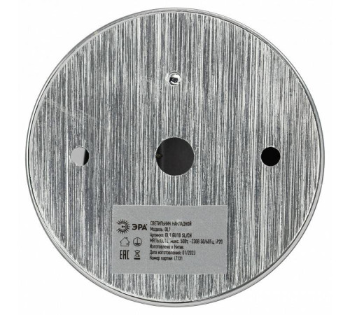 Накладной светильник Эра OL1 GU10 SL/CH