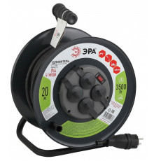 Удлинитель Эра  RMx-4es-3x2.5-20m-IP44(KG)