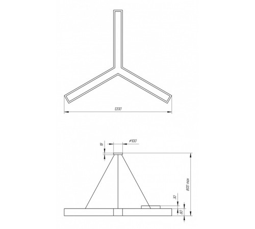 Подвесной светильник Эра Igrek Б0050572