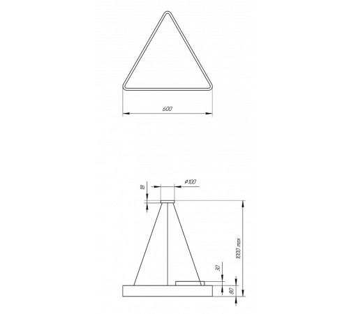 Подвесной светильник Эра Delta Б0050574