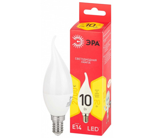 Лампа светодиодная Эра LED BXS-10W-827-E14 R