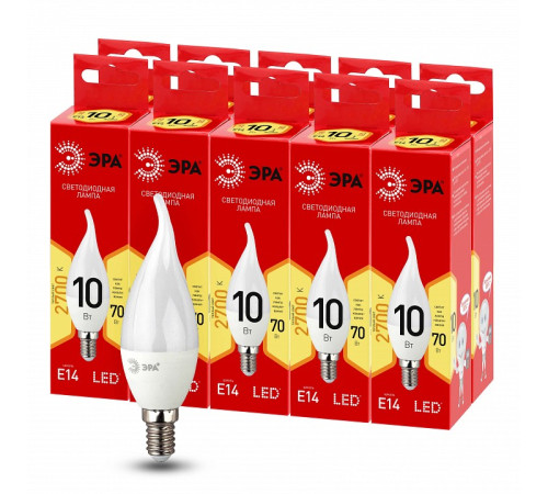Лампа светодиодная Эра LED BXS-10W-827-E14 R