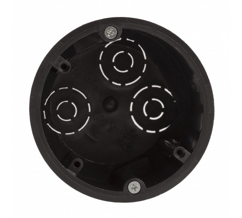 Подрозетник для полых стен Эра KUP-73-45-m-black