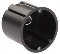 Подрозетник для полых стен Эра  KUP-73-73-m-black