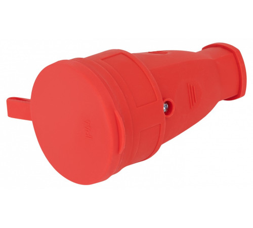 Розетка с заземлением Эра RX10-R-IP44