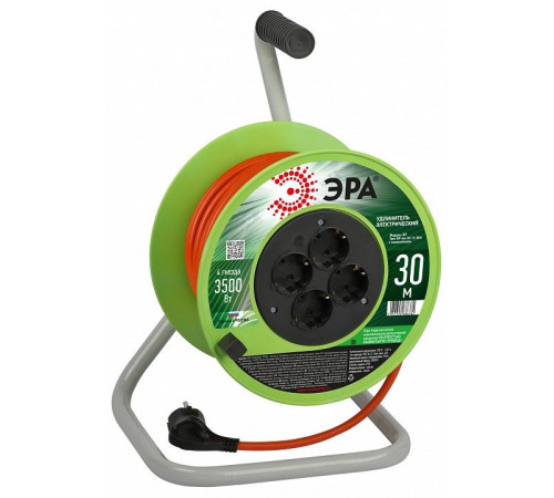 Удлинитель Эра RP-4e-3x1.5-30m