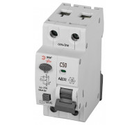 Дифференциальный автоматический выключатель электронный 1P+N Эра АД-32 D32E2C50АC100P