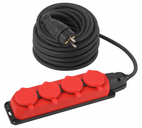 Удлинитель Эра UK-4e-3x1,5-20m-IP44(KG)