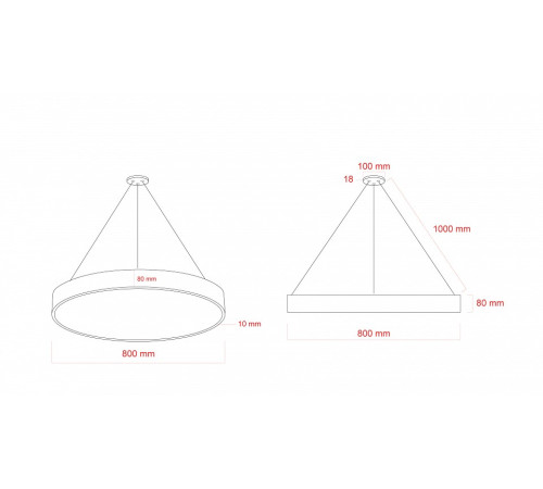 Подвесной светильник Эра Ring Б0058902