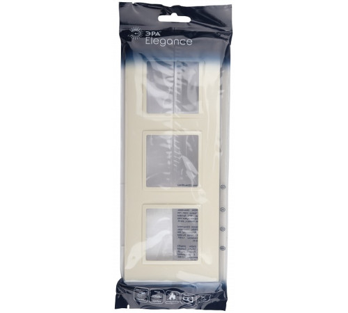 Рамка на 3 поста Эра Эра Elegance 14-5013-02