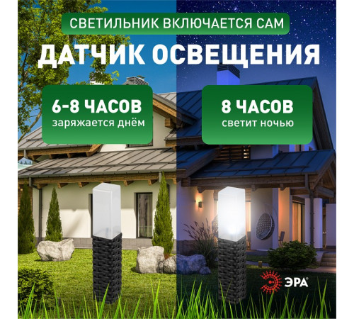 Наземный низкий светильник Эра ERASF23-14