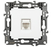 Розетка Ethernet RJ-45 без рамки Эра Эра 12 12-3107-01М