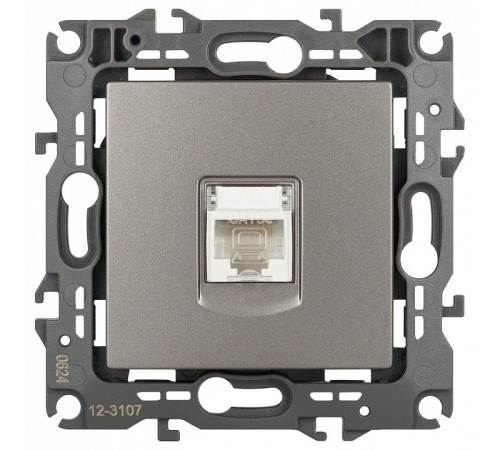 Розетка Ethernet RJ-45 без рамки Эра Эра 12 12-3107-16