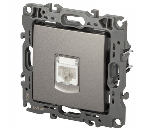 Розетка Ethernet RJ-45 без рамки Эра Эра 12 12-3107-16