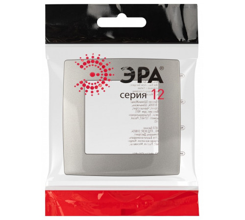 Рамка на 1 пост Эра Эра 12 12-5001-16