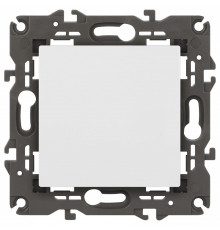 Выключатель одноклавишный без рамки Эра Эра Elegance 14-1101-01М