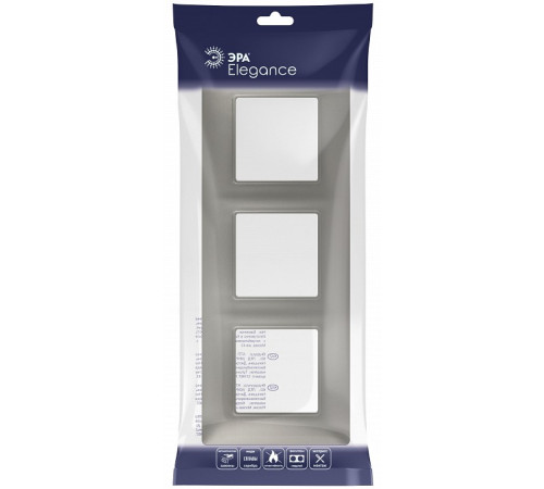 Рамка на 3 поста Эра Эра Elegance 14-5003-16