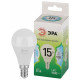 Лампа светодиодная ЭРА Green Line Шар P45 15 Вт E14 4000 К LED P45-15W-840-E14 GL