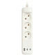 Удлинитель Эра U-3-1,5m-USB-W
